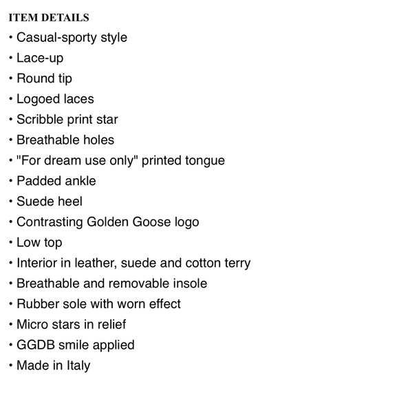 Golden Goose May Red Scribble Star size EU40 - Picture 11 of 11